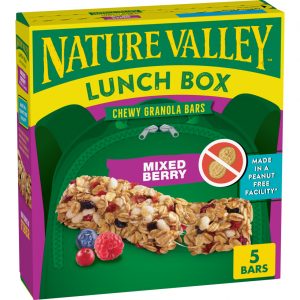 Nature Valley Lunch Box Mixed Berry 5 bar pack