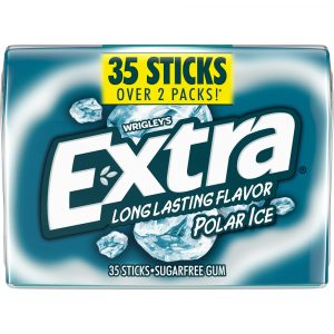 Wrigley’s Extra Long Lasting Polar Ice - 35 Sticks