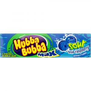Wrigley’s Hubba Bubba Sour Blue Raspberry - 5 Pieces