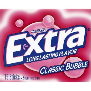 Wrigley’s - Extra Long Lasting Flavor Classic Bubble