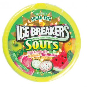Ice Breakers Sours Watermelon/Green Apple/Tangerine