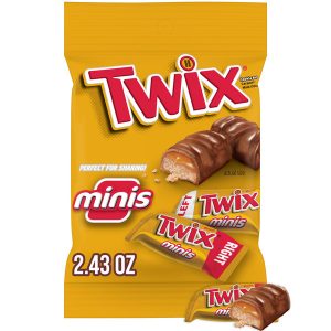Twix Minis 2.43oz Bag
