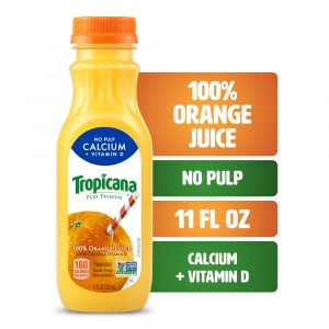 Tropicana Orange Calcium 11oz