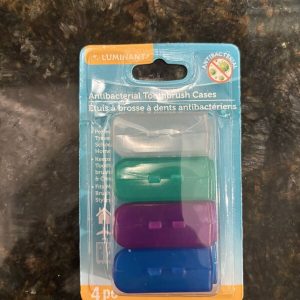 Luminant Antibacterial Toothbrush Cases 4 Pieces