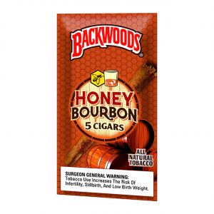 Backwoods Honey Bourbon - 5 Cigars