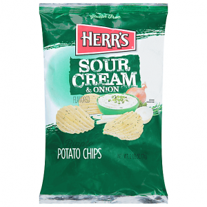 Herr’s Sour Cream & Onion 2 1/2oz
