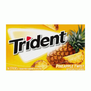Trident Pineapple Twist 14 Sticks