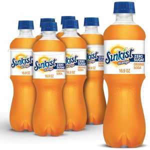 Sunkist Orange Zero Sugar 16.9oz