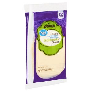 Great Value Sliced Mozzarella