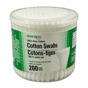 Assured Cotton Swabs 200 count