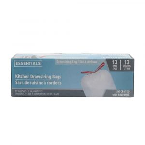 Essentials Large Bags Garbage 7 Bags