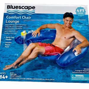 Bluescape Blue Comfort Chair Louge 4ft W
