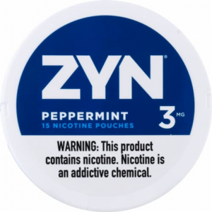Zyn nicotine pouches Peppermint 3mg