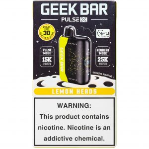 Geek Bar Pulse Lemon Heads 15K/25K Puffs