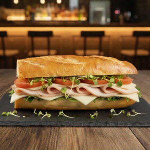 Turkey & Cheese Baguette