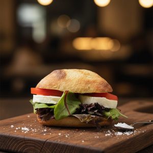 Mozzarella Pesto Ciabatta