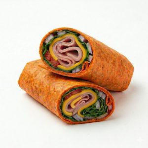 Ham & Cheese Wrap 2 pieces