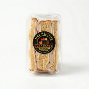 Turkey and Cheese Sandwich Classic Sliced Bread