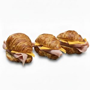 Mini Croissant Turkey & Cheese Trio