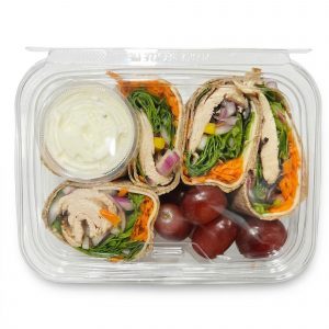 Chicken & Grapes Combo Wrap