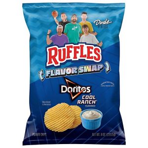 Ruffles Flavor Swap Doritos Big Bag