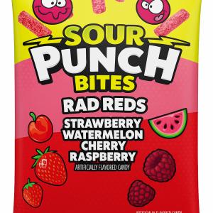 Sour Punch Bites Rad Reds 3.7oz