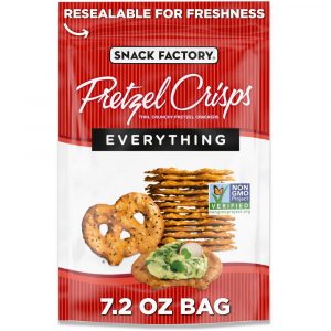 Snack Factory Pretzel Crisps Everything 7.2oz