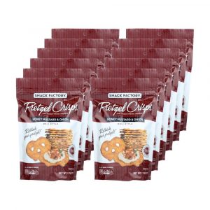 Snack Factory Pretzel Crisps Honey Mustard& Onion 7.2oz