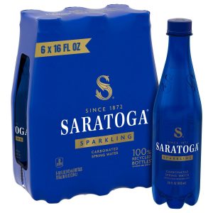 Saratoga Sparkling Bottle 6pck 16oz
