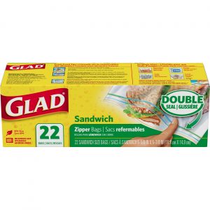 Glad Zipper Seal 22 bags