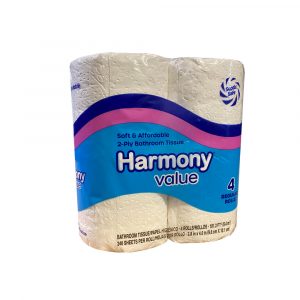 Toilet Paper Harmony Value - 4 Rolls