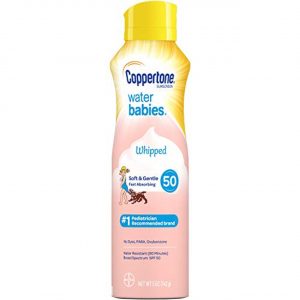 Coppertone 5oz Water Babies Whipped 50SPF