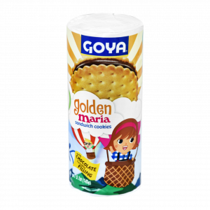 Goya Golden Maria Sabdwich Cookies with Chocolate 5.1oz