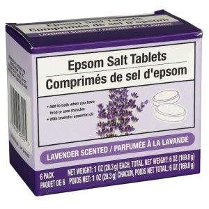 Thera Plus Epsom Salt Tablets 6 Pack