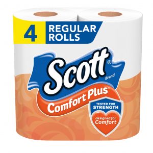 Toilet Paper Scott - 4 Rolls