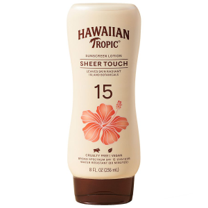Hawaiian Tropical - Lotion 8oz Sheer Touch Tropic Ultra Radiance 15SPF