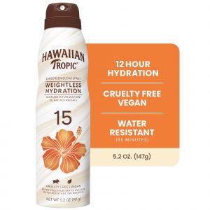 Hawaiian Tropic - Spray 6oz Weightless Hidration 15SPF