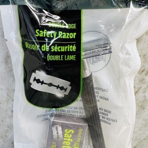 Assured Double Edge Safety Razor + 5 Double Edge Blades