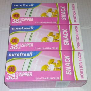 Surefresh Zipper 40 bags
