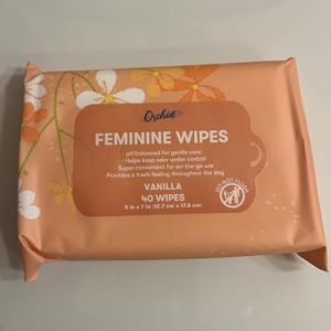 Orchid feminine wipes Vanilla 40 Wipes