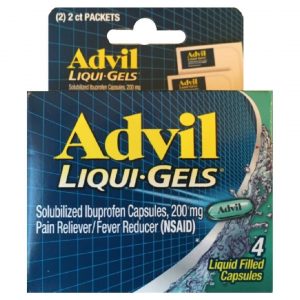 Advil 4 Capsules Liqui-Gels