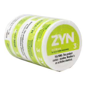 Zyn nicotine pouches Citrus 3mg