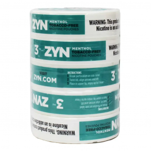 Zyn nicotine pouches Menthol 3mg