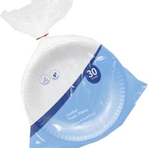 Greenbrier International Foam Plates 30 8.78in (22cm )