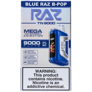 Raz Blue Raz B-Pop 9000 Puffs