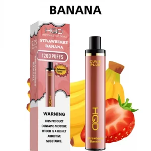 HQD Cuvie Plus Strawberry Banana