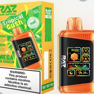 Raz 5% Nicotine 25K Tropical Gush 15K