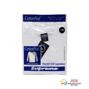 Cotton Net Supreme White Medium