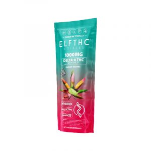 ELF Gummy Sour Squirters - THC 1000mg