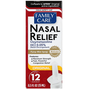 Family Care Nasal Relief 0.5oz - Original